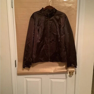 FOCUS~BROWN BOMBER JACKET~ NWT